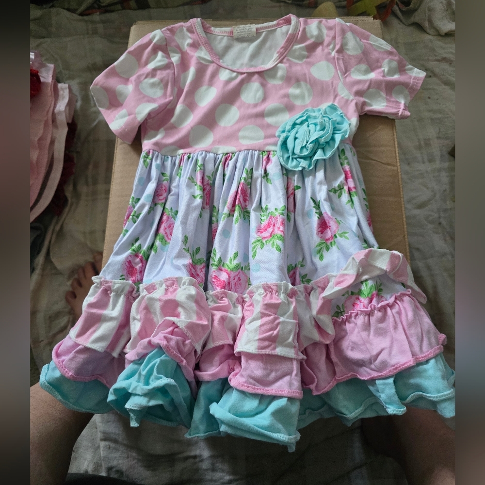 Small 2T Very Beautiful Boutique Dress, Great Condition